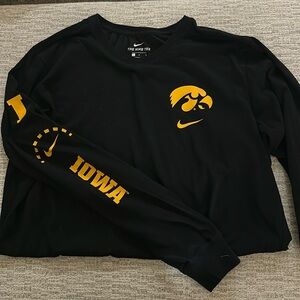 Iowa Hawkeyes long sleeve tshirt